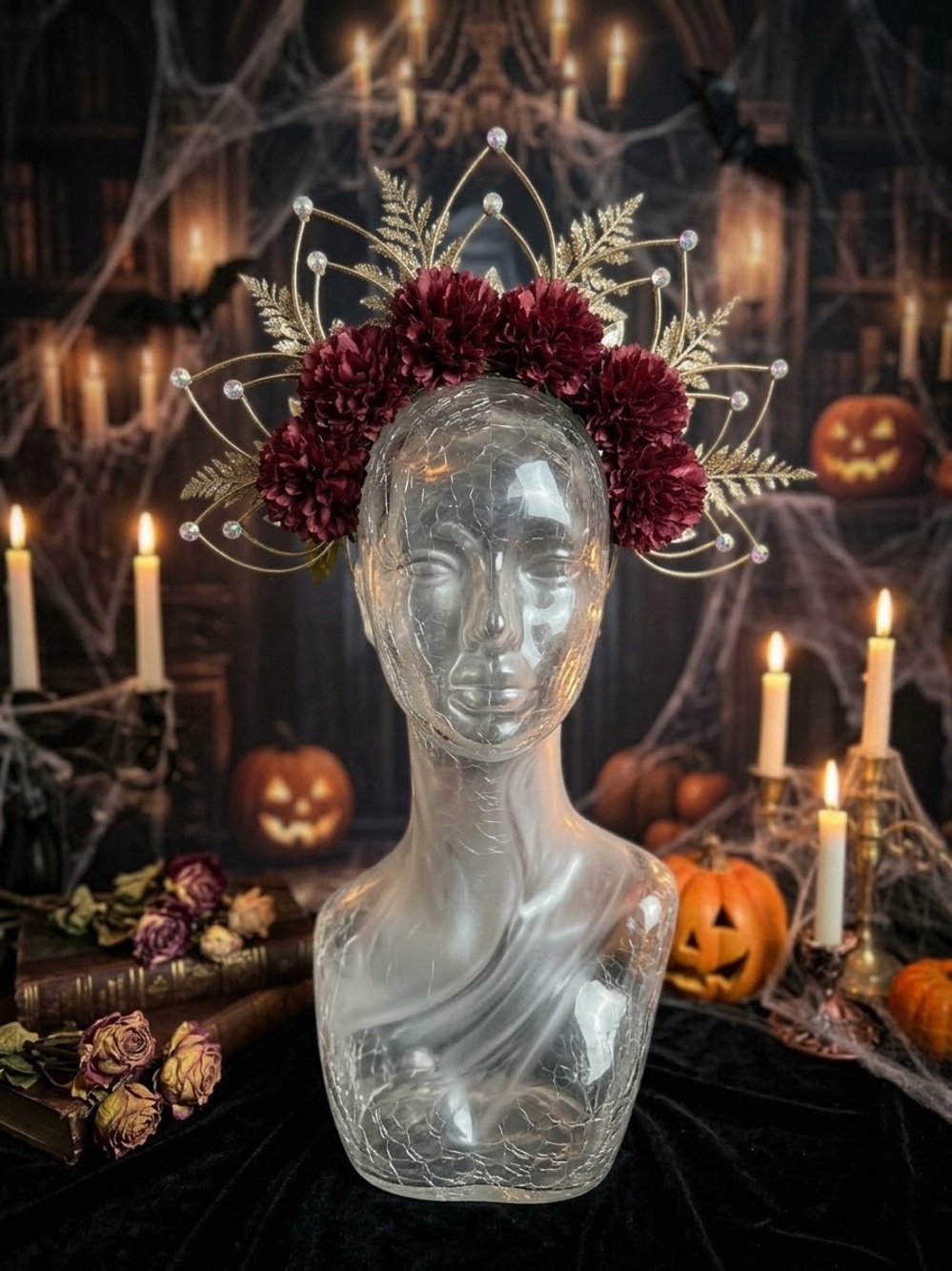 Hallowen headpiece 🕸️🩸
